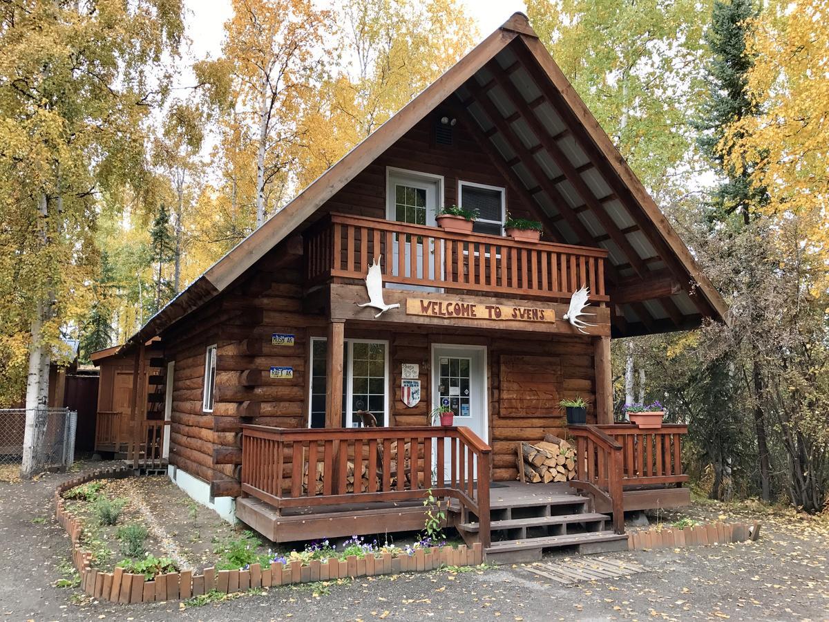Sven'S Basecamp Hostel Fairbanks Exterior photo